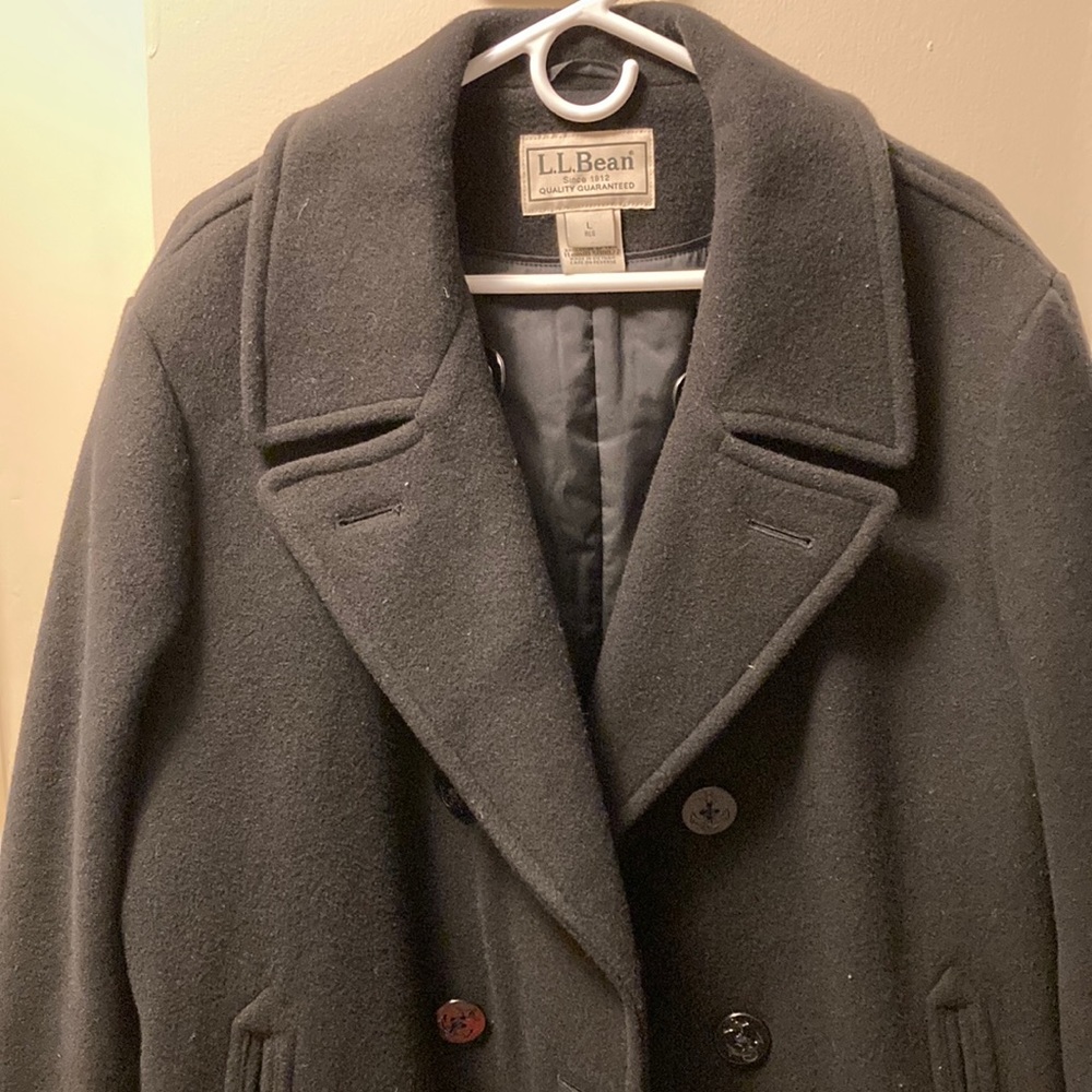 L.L. Bean Men’s Wool Peacoat